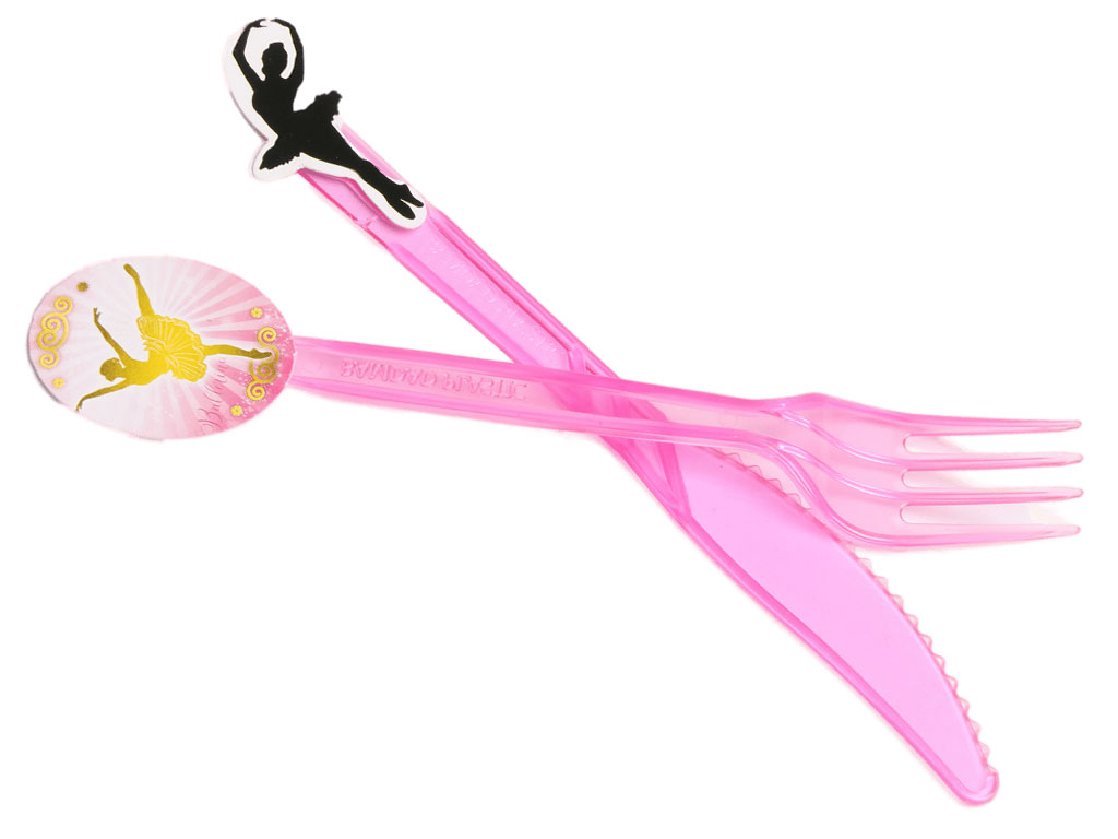 کارد و چنگال تم بالرین