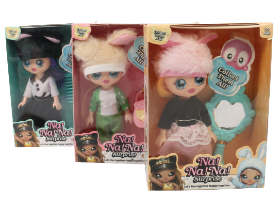 عروسک طرح دختر با کیف