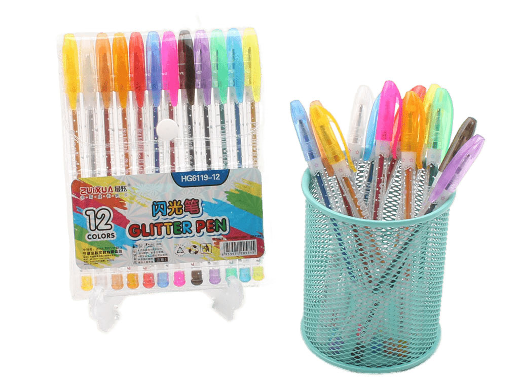 روان نویس 12 رنگ ژله ای