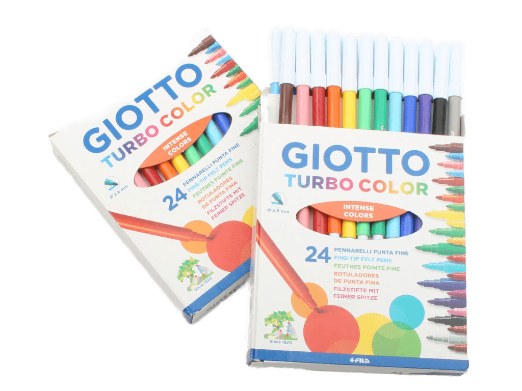 ماژیک 24 رنگ قابل شستشو Giotto