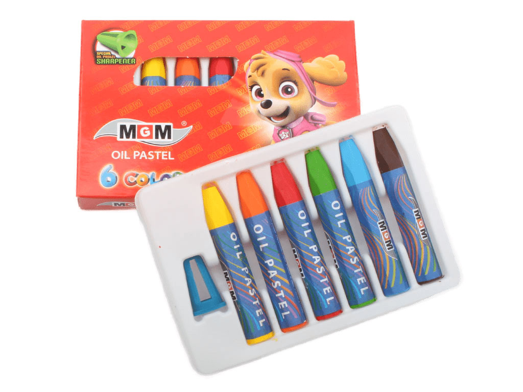 پاستل روغنی ضد آب MGM (6 رنگ)