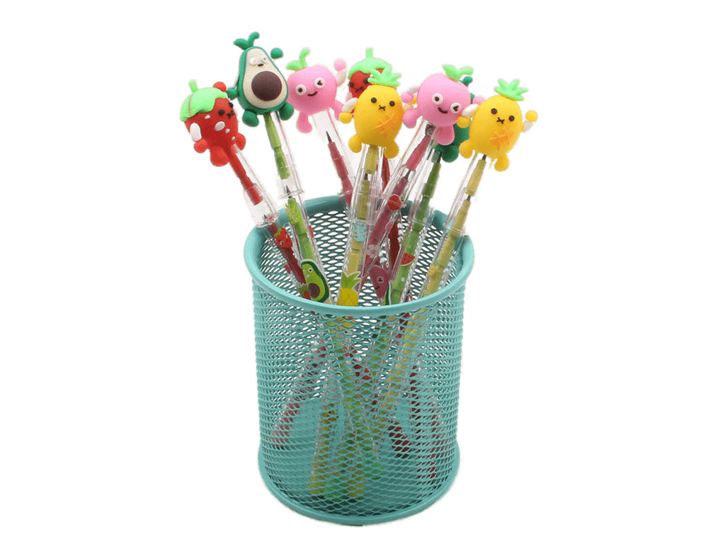 مداد فشاری با سرمدادی طرح میوه