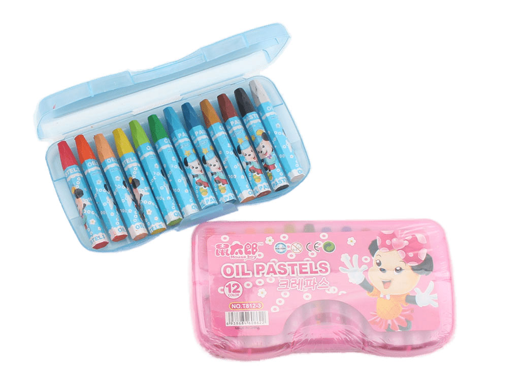 پاستل روغنی 12 رنگ