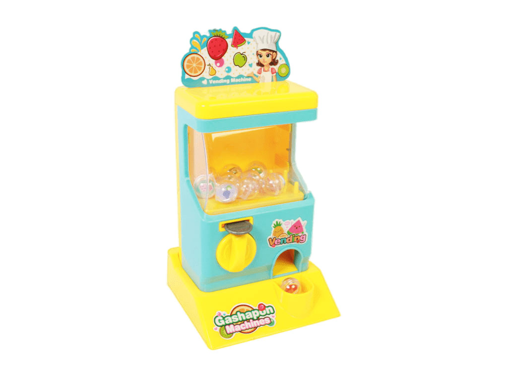 دستگاه فروش اتوماتیک آبمیوه تیله ای اسباب بازی مدل سکه ای