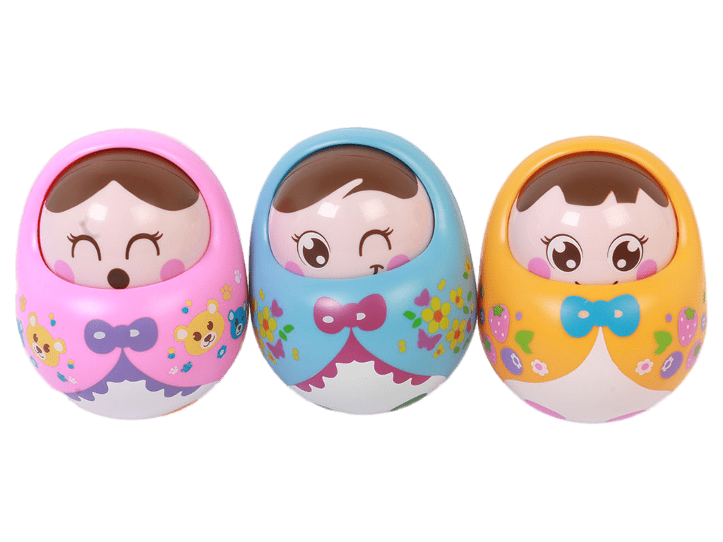 جغجغه مدل عروسک تعادلی تخم مرغی هولا hola