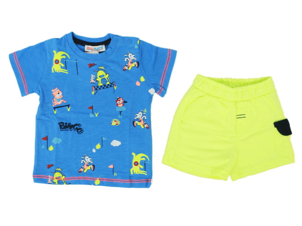 تیشرت و شلوارک mackays