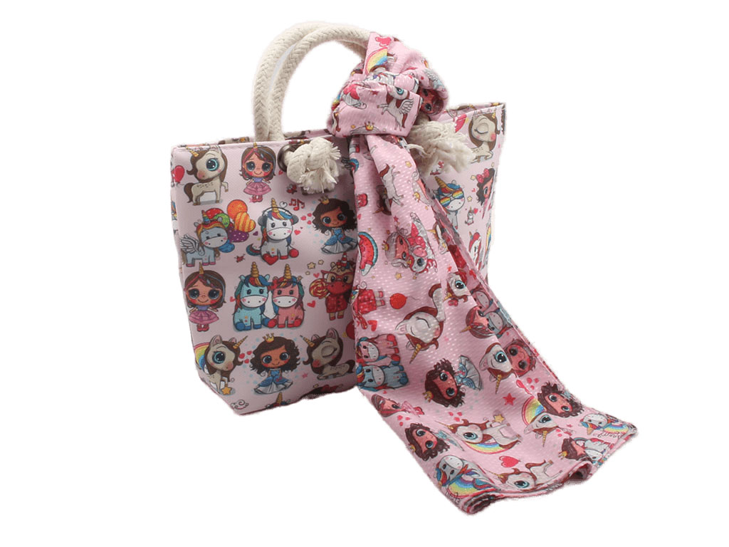 ست کیف و شال اسب تک شاخ