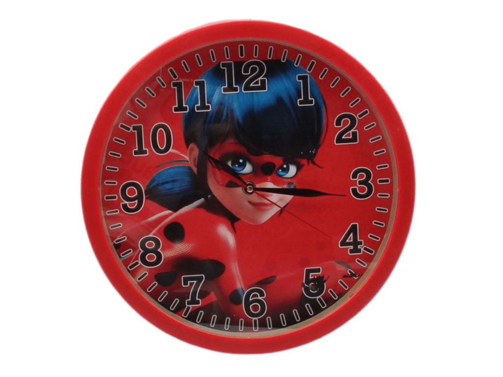 ساعت دیواری دختر کفشدوزکی (تنوع طرح)