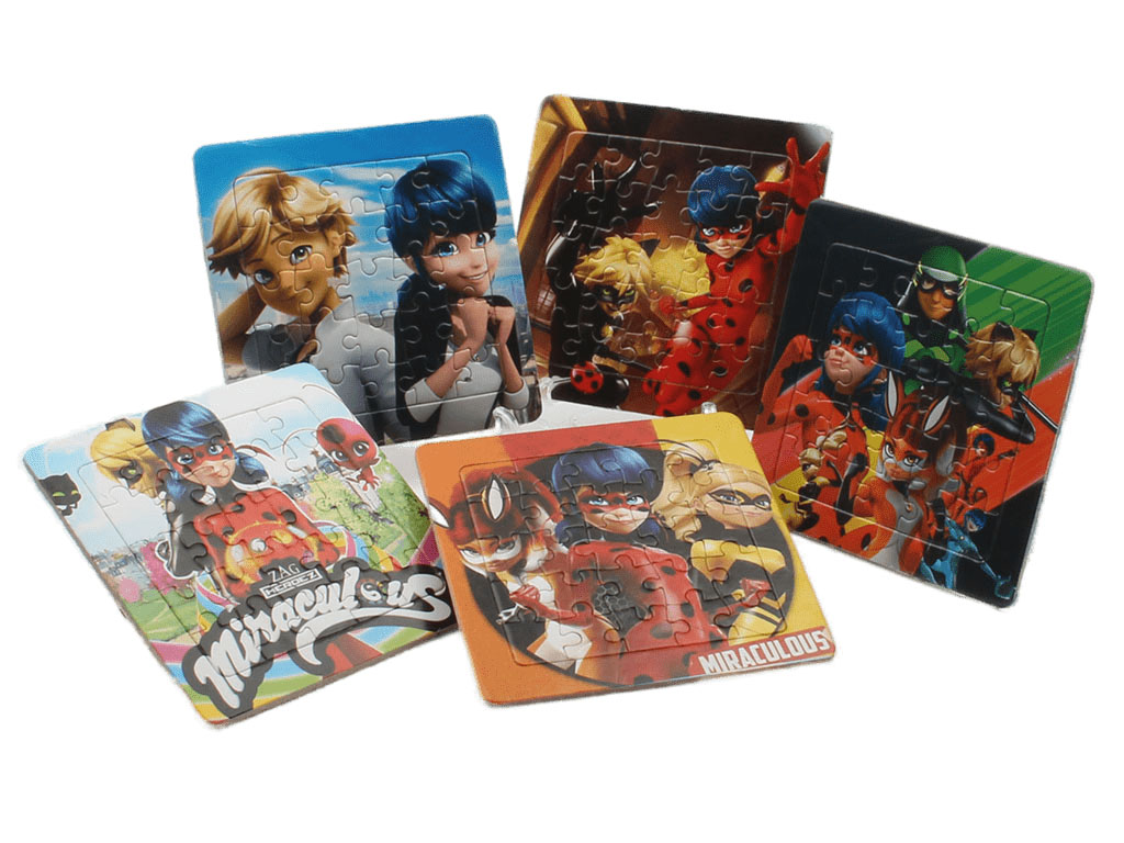 پازل 25 تکه دختر کفشدوزکی