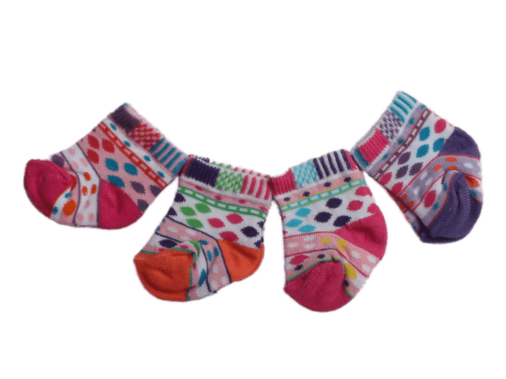 جوراب ساق دار نوزادی (سایز 00)