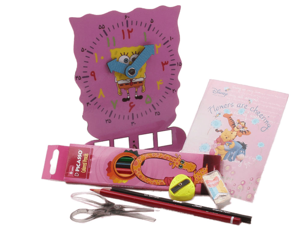 پک کادویی لوازم تحریر (8 تکه)