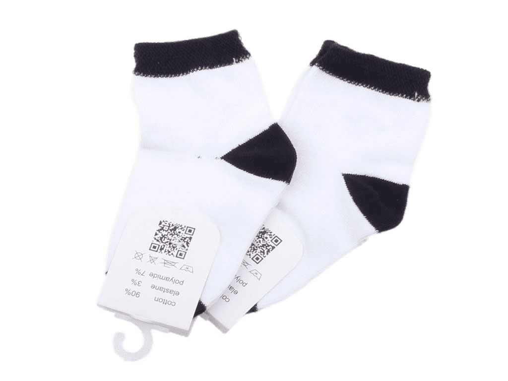 جوراب ساق دار دو رنگ