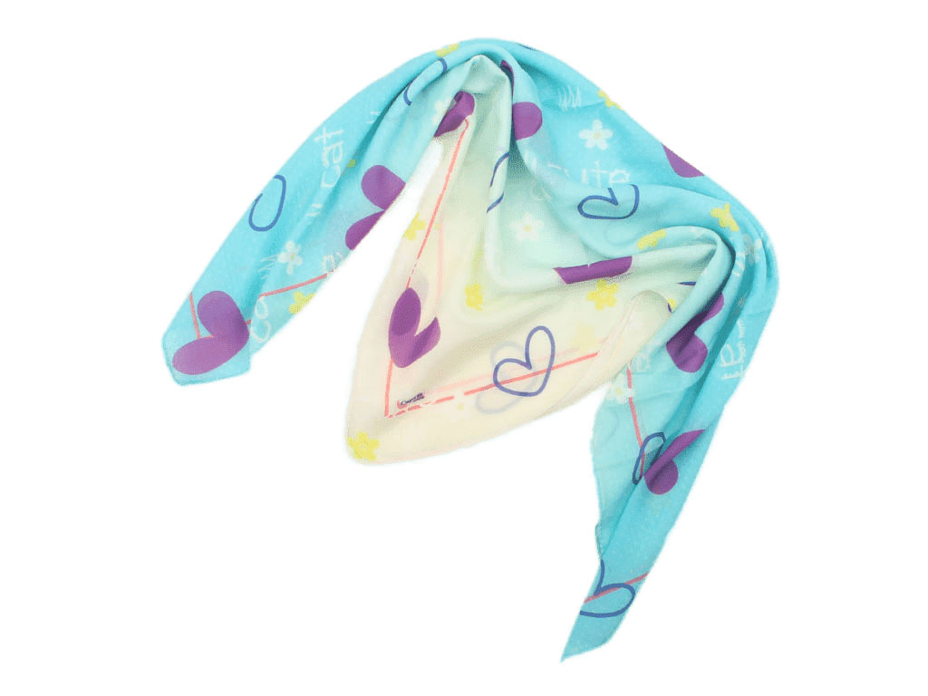 روسری طرح قلب