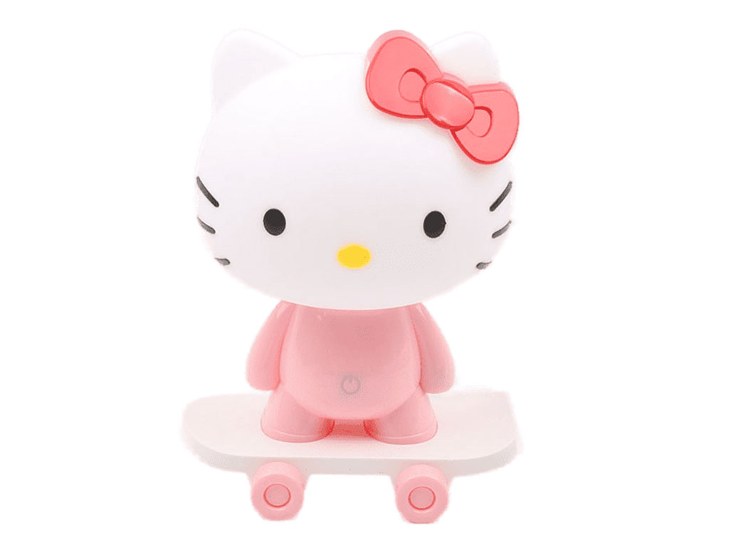 چراغ خواب اسکیت سوار هلوکیتی Hello kitty