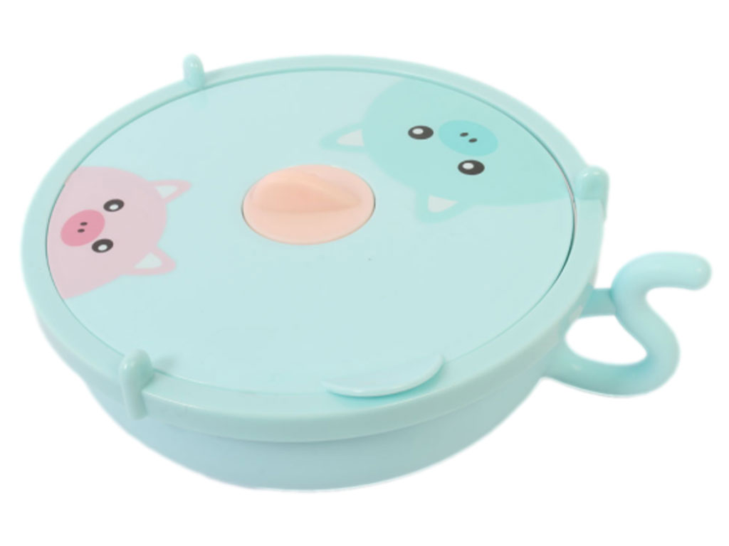 ظرف غذای چسبان نوزادی داخل استیل