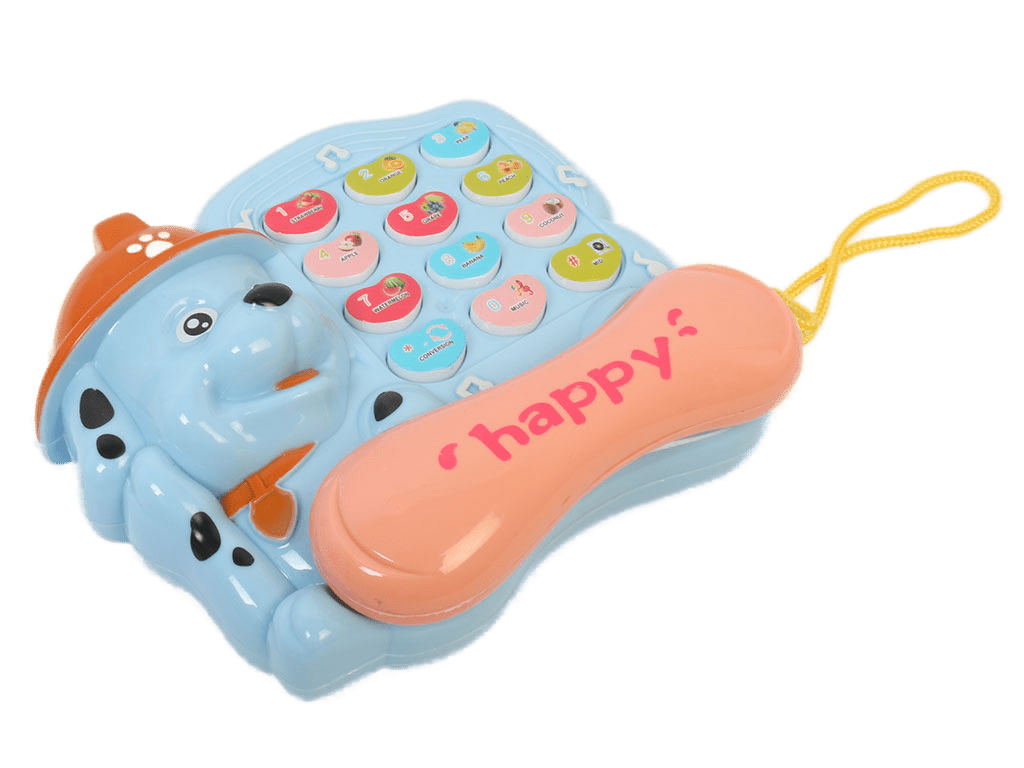 تلفن آموزشی و موزیکال طرح سگ  اسباب بازی