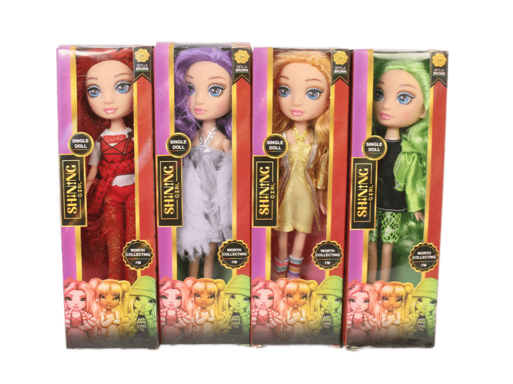 عروسک موکسی با صورت گوشتی