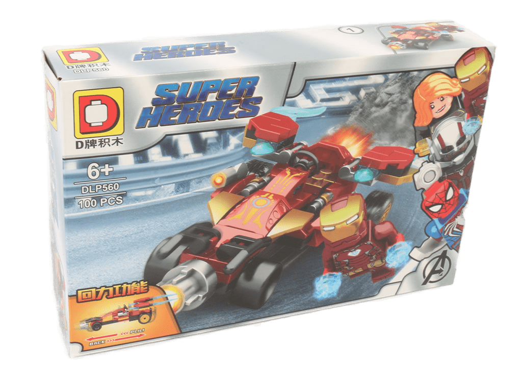 لگو ماشین عقب کش قهرمانان سوپرهیرو super heroes