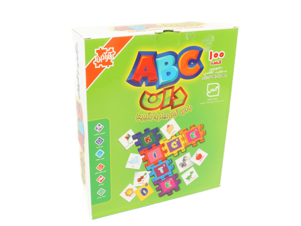 بازی ABC دان 100 قطعه فکرآذین fekrazin