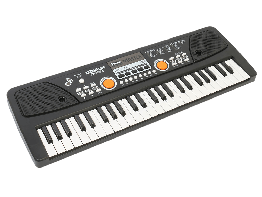 ارگ موزیکال اسباب بازی با 49 کلید همراه با میکروفون و MP3 PLAYER بیگ فان big fun