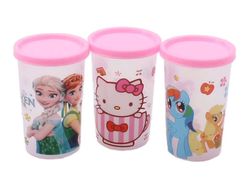 لیوان دردار فانتزی دخترانه (سایز کوچک)