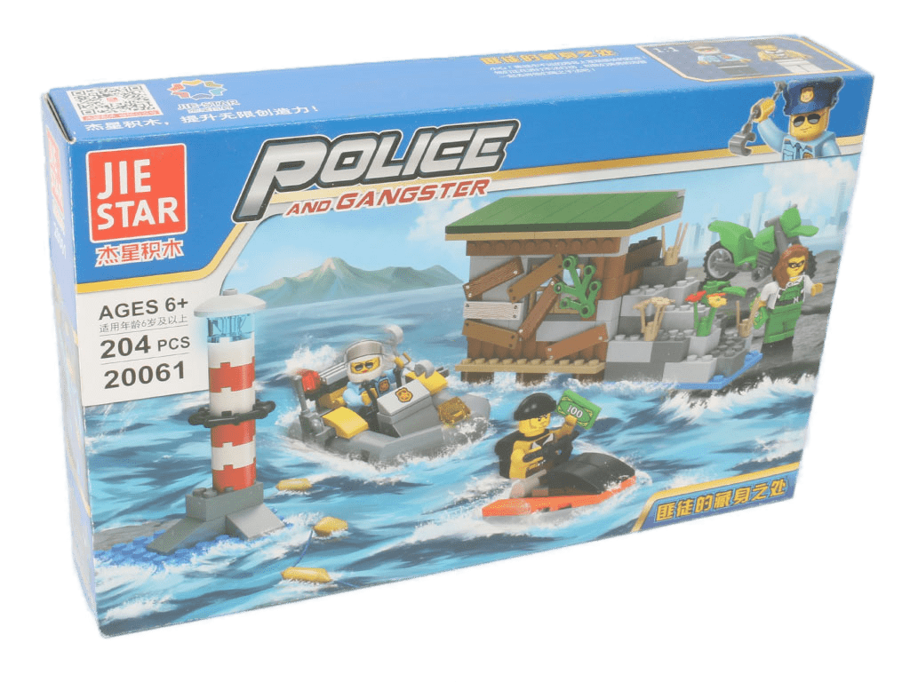 لگو پلیس و گنگسترها 204 قطعه