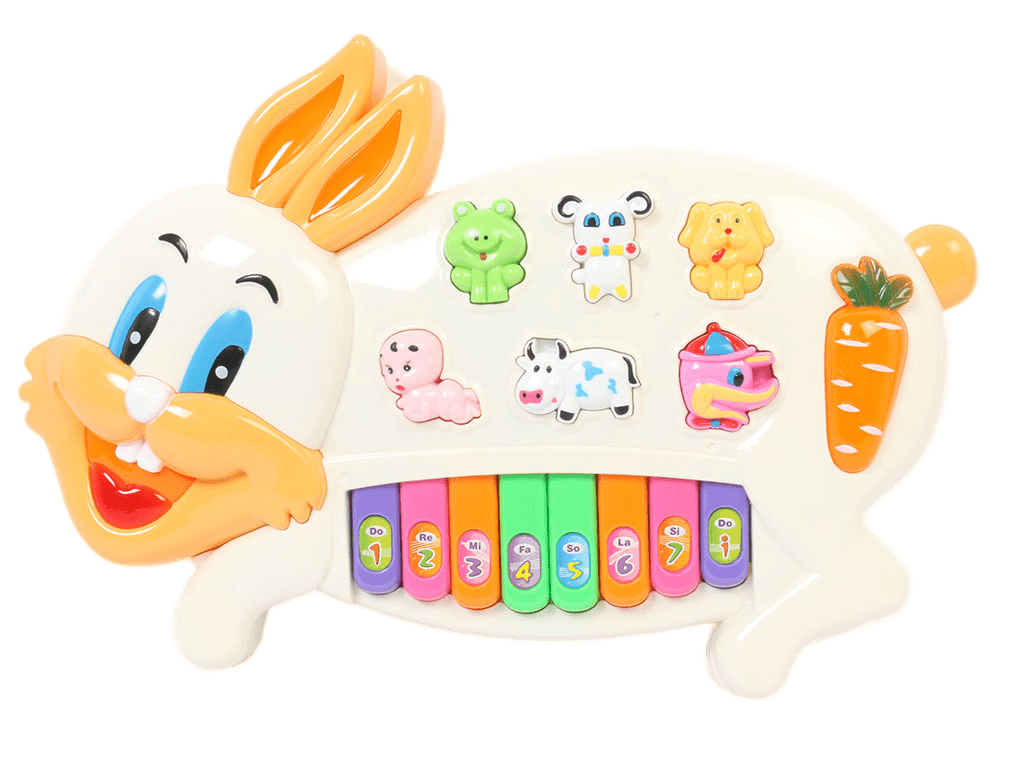 ارگ موزیکال اسباب بازی طرح خرگوش