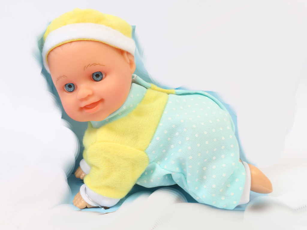 عروسک نوزاد موزیکال اسباب بازی jin jian