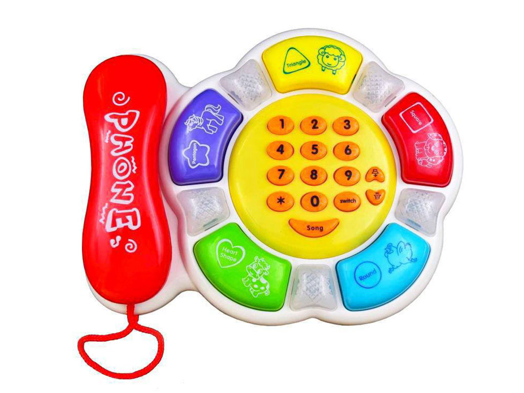 تلفن موزیکال و آموزشی اسباب بازی بل bel