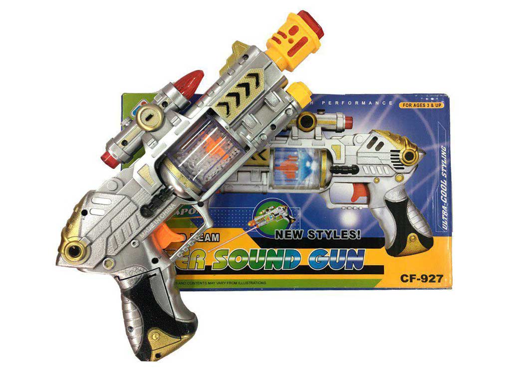 تفنگ دونه برفی چراغدار اسباب بازی مدل جنگ ستارگان