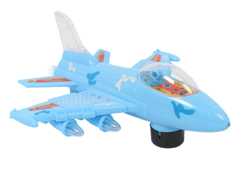 هواپیما موزیکال و چراغدار اسباب بازی