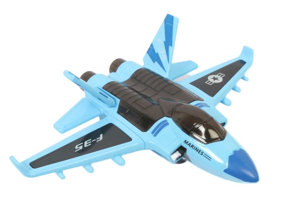 هواپیما موزیکال و چراغدار اسباب بازی مدل F-35A