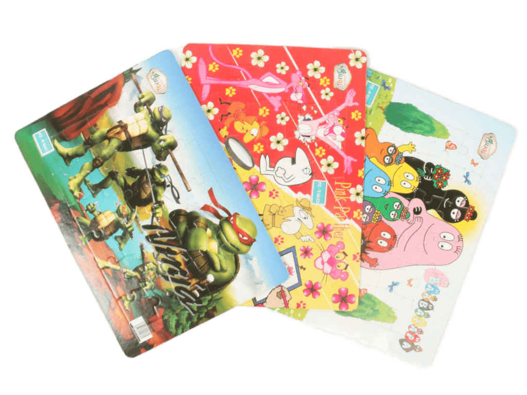 پازل کودکانه طرح شخصیت های کارتونی رویش royesh