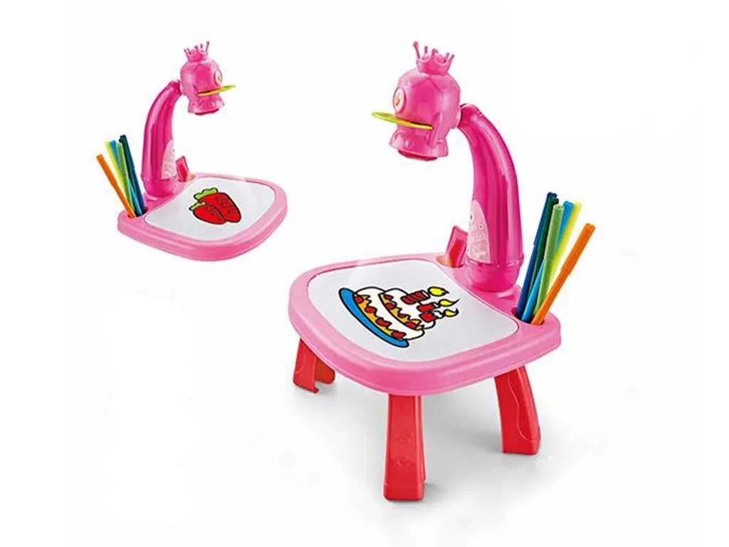 بازی آموزشی تخته نقاشی مدل پروژکتوری هلوکیتی hello kitty