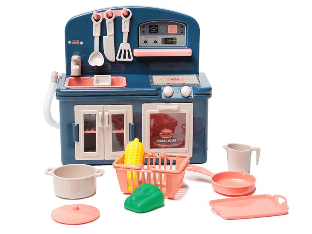 ست لوازم آشپزخانه موزیکال و چراغدار اسباب بازی yihut toys