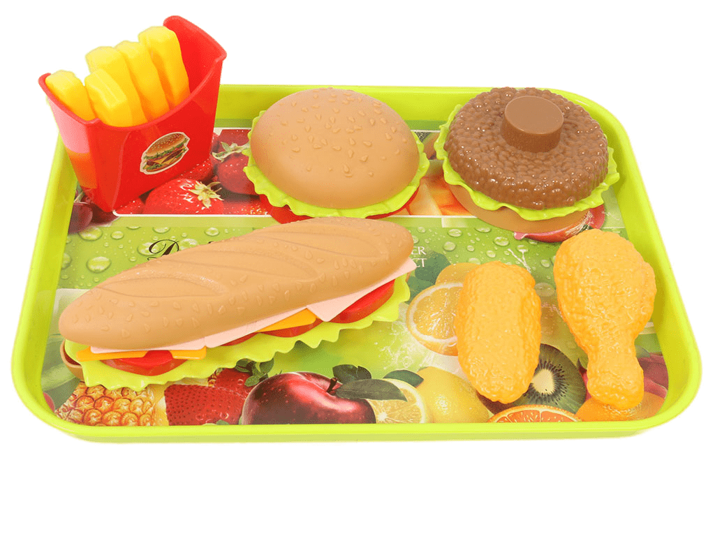 ست فست فود و دسر 13 تکه اسباب بازی