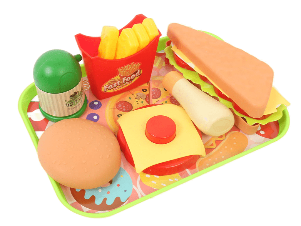 ست فست فود 6 تکه اسباب بازی