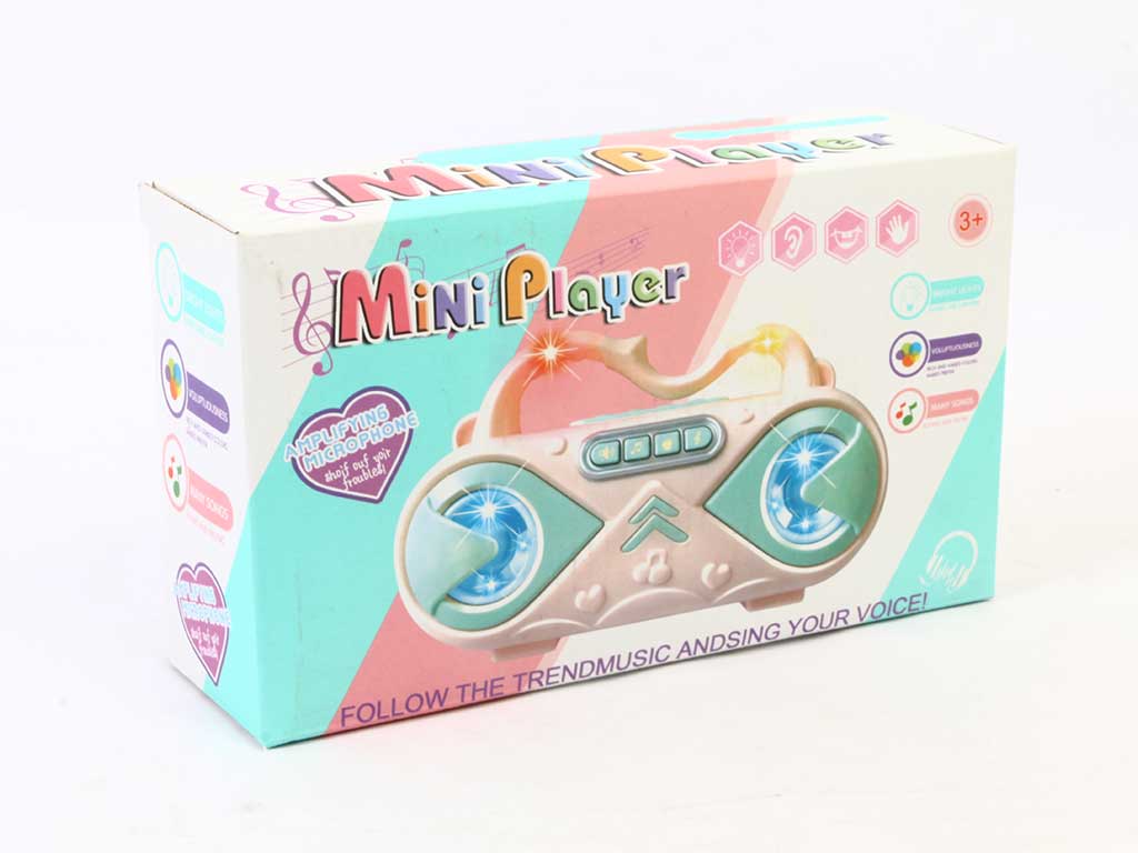 اسباب بازی موزیکال طرح ضبط صوت مدل مینی پلیر mini player
