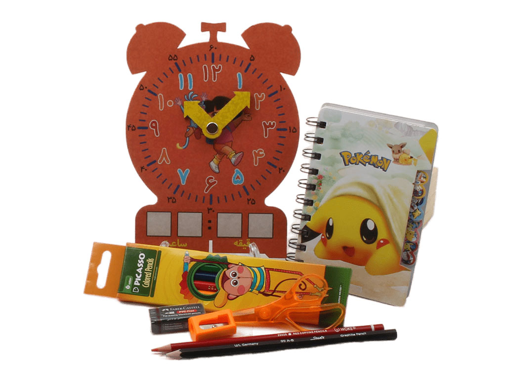 پک کادویی لوازم تحریر (8 تکه)