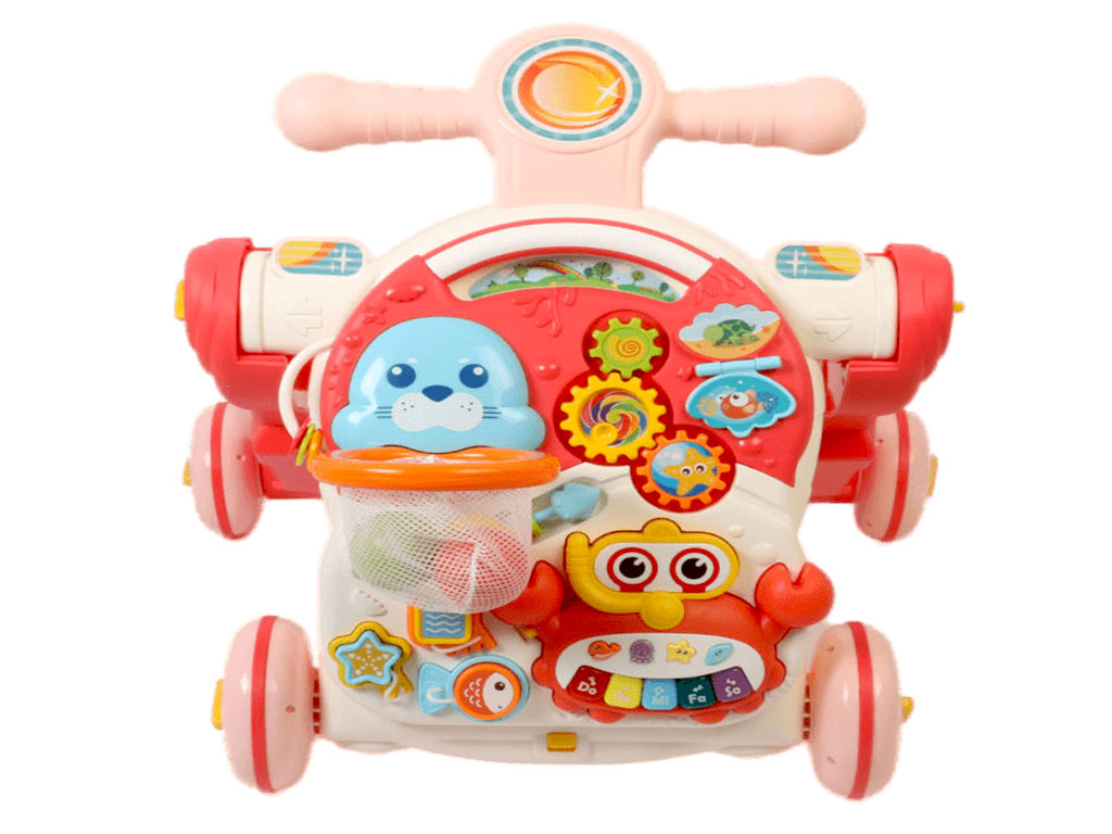 واکر موزیکال 4 کاره و میز بازی کودک اسباب بازی هانگر huanger