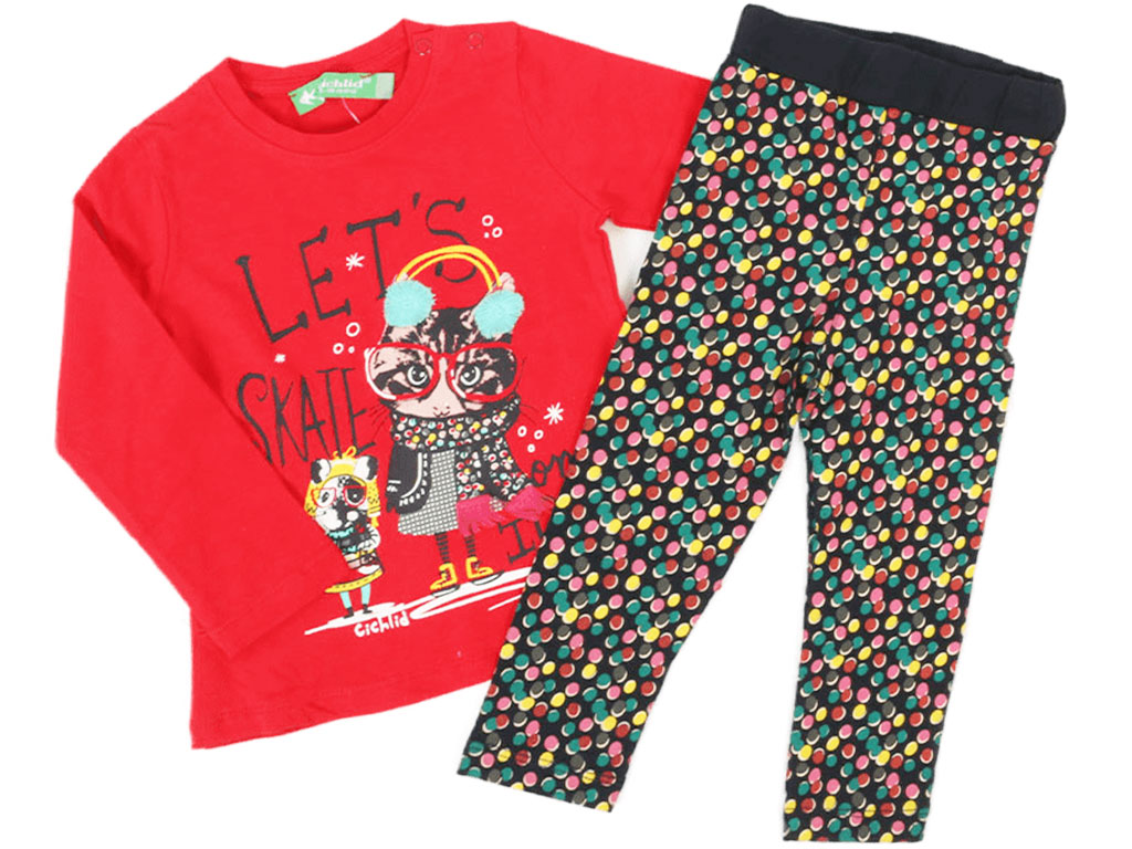 بلوز و ساق نوزادی دخترانه سیچلاید cichlid