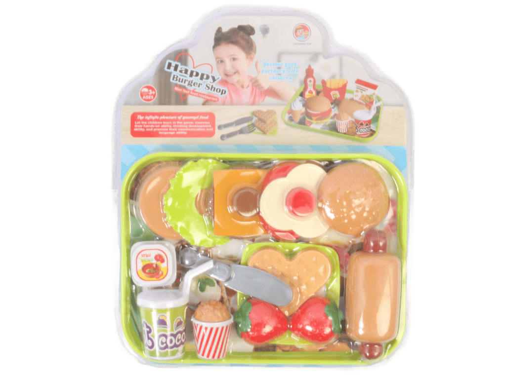 ست فست فود و دسر 11 تکه اسباب بازی