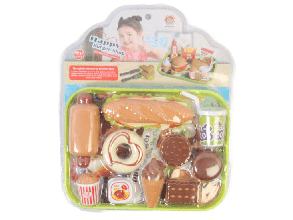 ست فست فود و دسر 11 تکه اسباب بازی