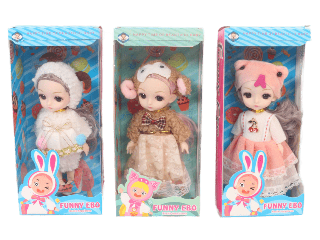 عروسک مفصلی طرح دختر فانی ایبو Funny EBO