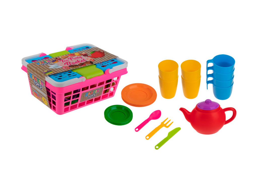 سبد چایخوری اسباب بازی زرین تویز zarrin toys