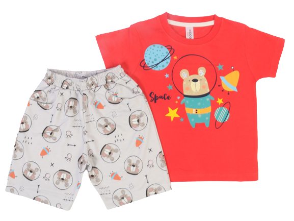 تیشرت و شلوارک راحتی پسرانه کیدومکس kido max