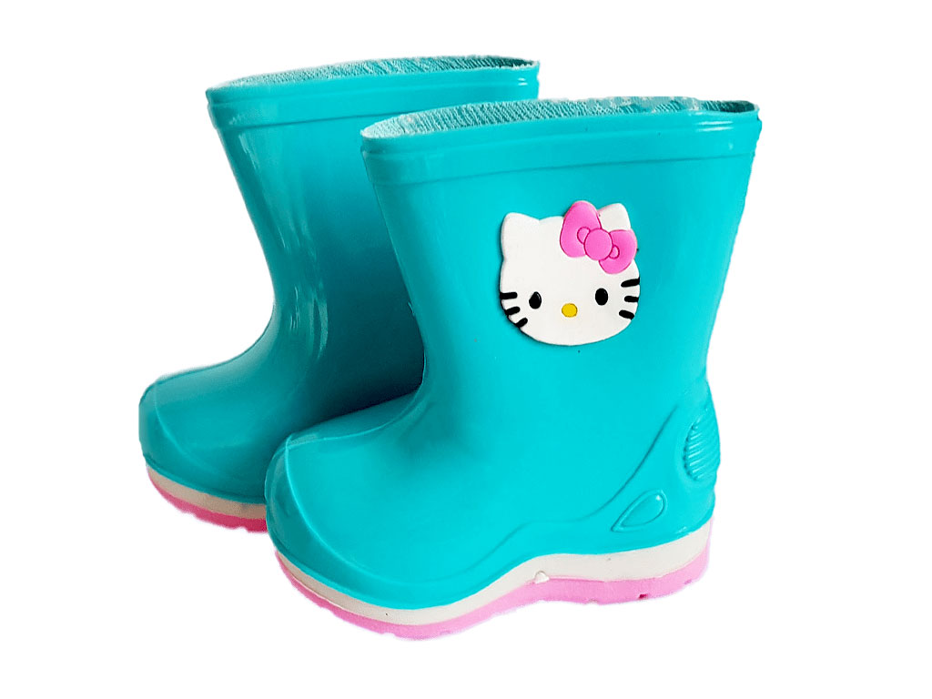 چکمه بچه گانه کیتی سبز