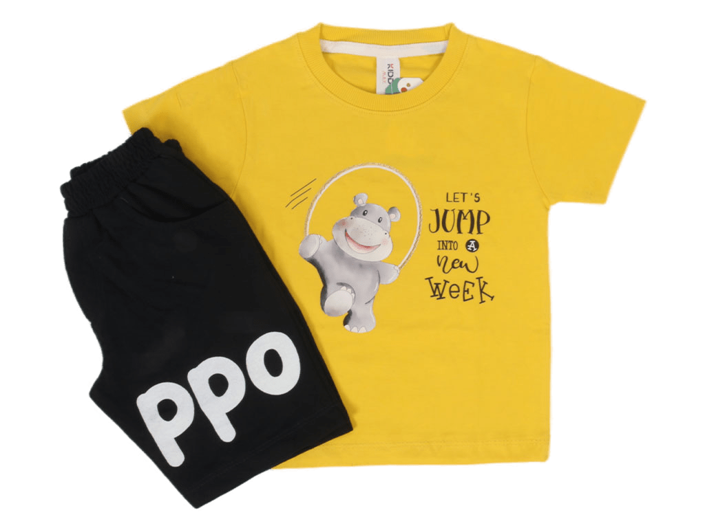 تیشرت و شلوارک راحتی پسرانه کیدومکس kido max