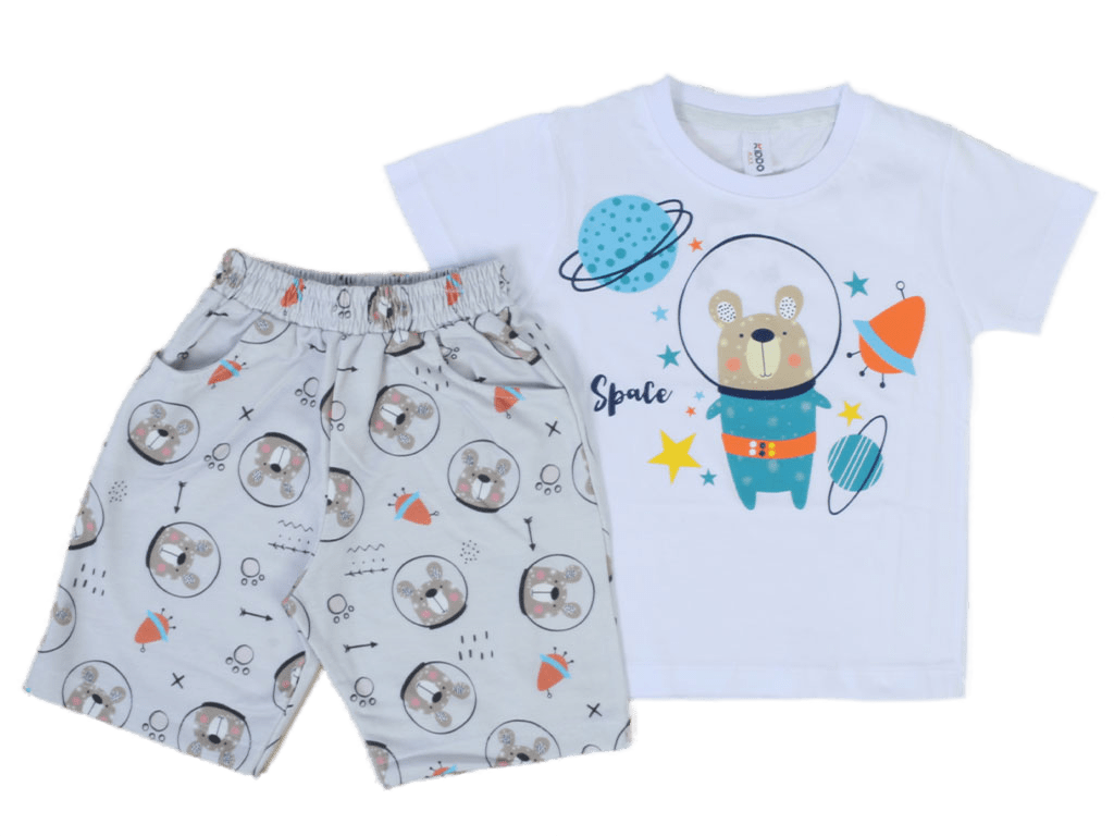 تیشرت و شلوارک راحتی پسرانه کیدومکس kido max