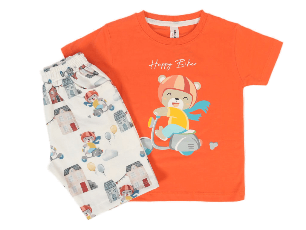 تیشرت و شلوارک راحتی پسرانه کیدومکس kido max